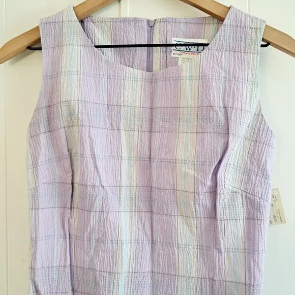 Children's Wear Digest Sleeveless Plaid Dress - Picture 3 of 6